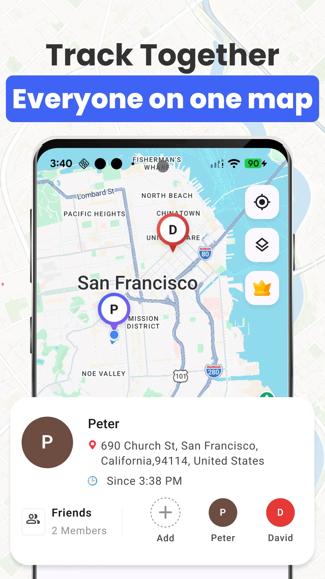 Phone Tracker & Family Locator screenshot