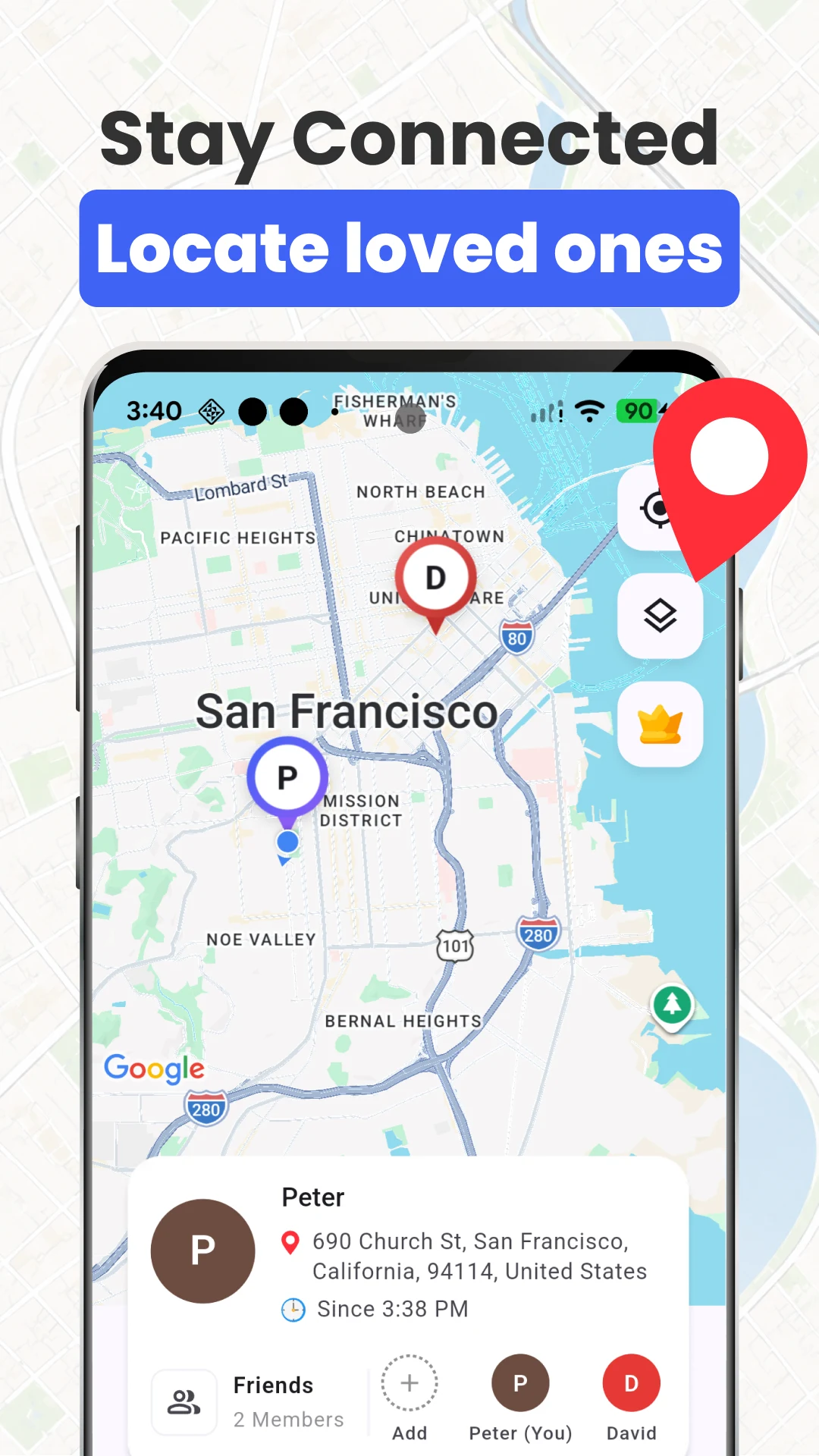 Phone Tracker & Family Locator screenshot