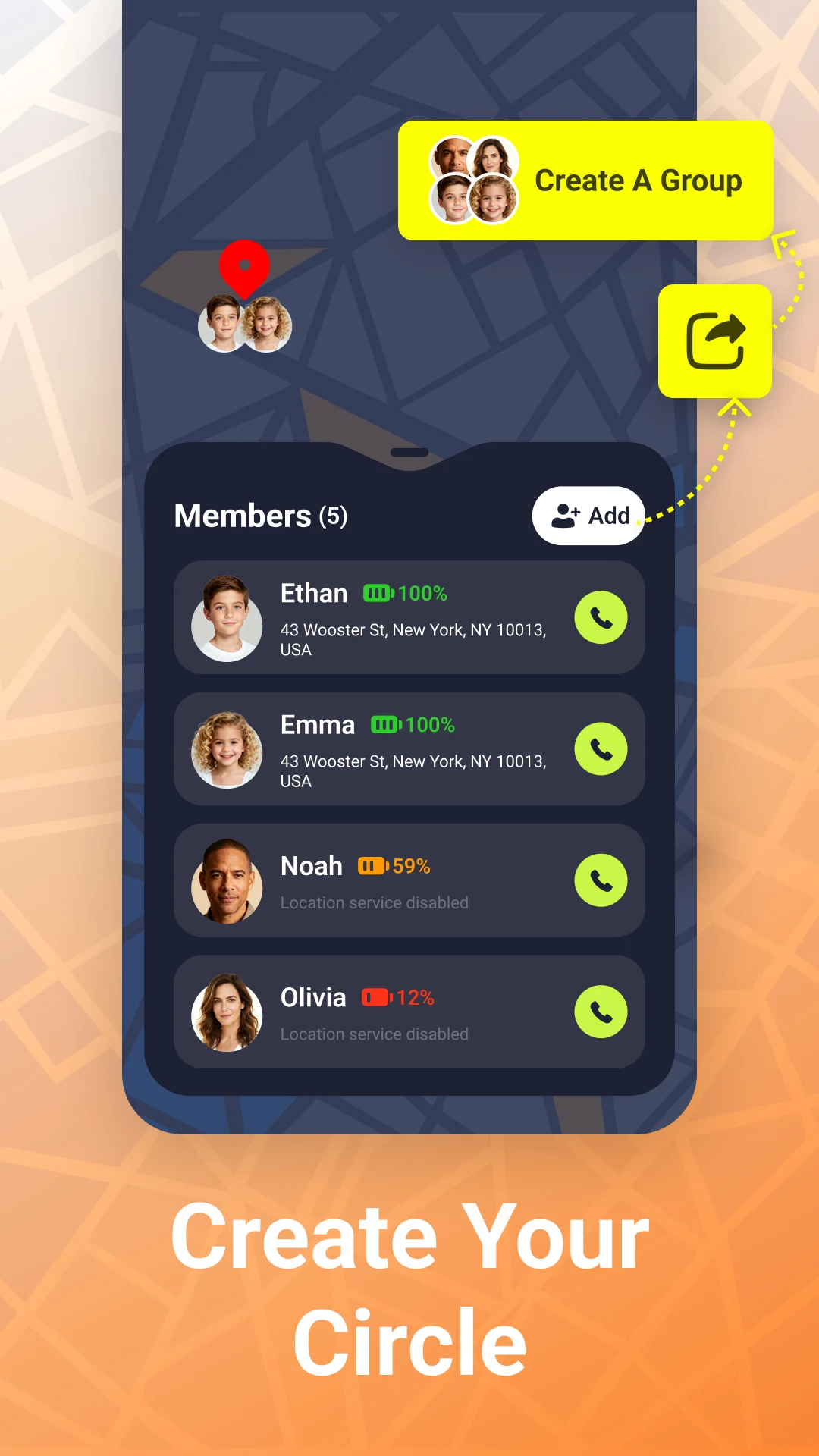 Phone Tracker: Family Locator screenshot
